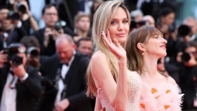Cannes 2025: Angelina Jolie shimmers in sequinned gown at red carpet