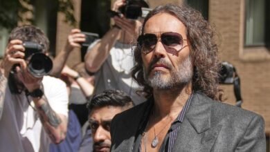 Russell Brand pleads not guilty to charges of rape and sexual assault in London court