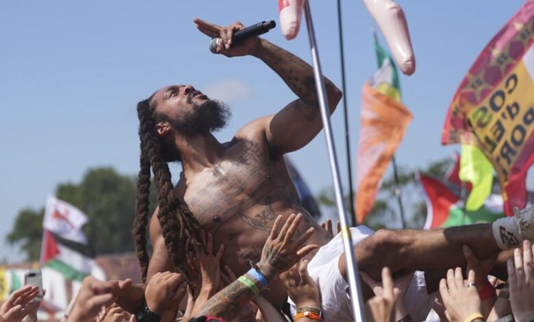 BBC says it should have pulled livestream of Bob Vylan’s act over antisemitic chants at Glastonbury