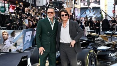 Brad Pitt and Tom Cruise reunite after 24 years at ‘F1’ premiere in London
