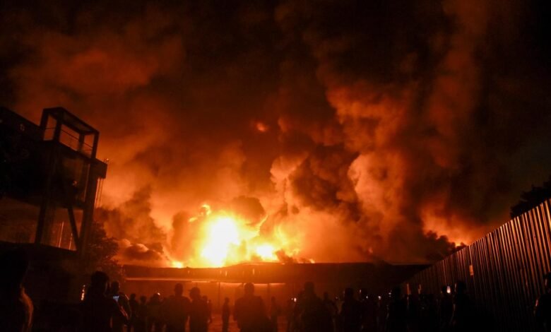 Fire breaks out on serial set in Mumbai's Film City; no casualty reported