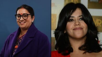 Smriti Irani, Amar Upadhyay visit Ekta Kapoor amid ‘Kyunki Saas Bhi Kabhi Bahu Thi’ reboot rumours
