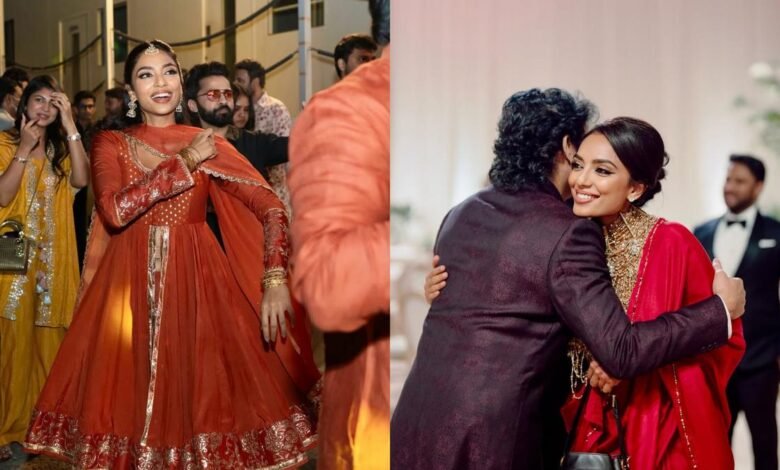 Sobhita Dhulipala’s unseen pictures from Akhil Akkineni’s wedding to Zainab Ravdjee go viral