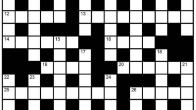 The Hindu Sunday Crossword No 7