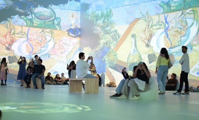 Bengaluru basks in the vivid colours of The Real Van Gogh Immersive Experience