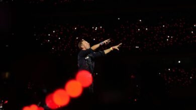 Coldplay’s jumbotron captures — what exactly? The internet has its theories