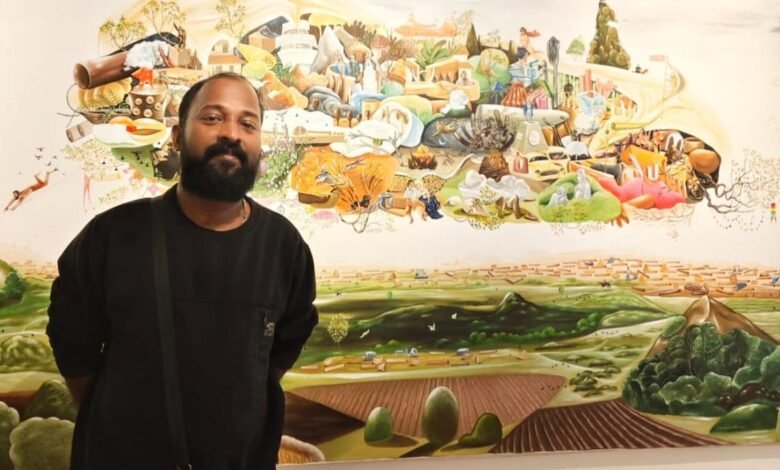 Kerala Lalithakala Akademi’s Contemporary Solo Art Exhibition Project showcase of three artists’ works