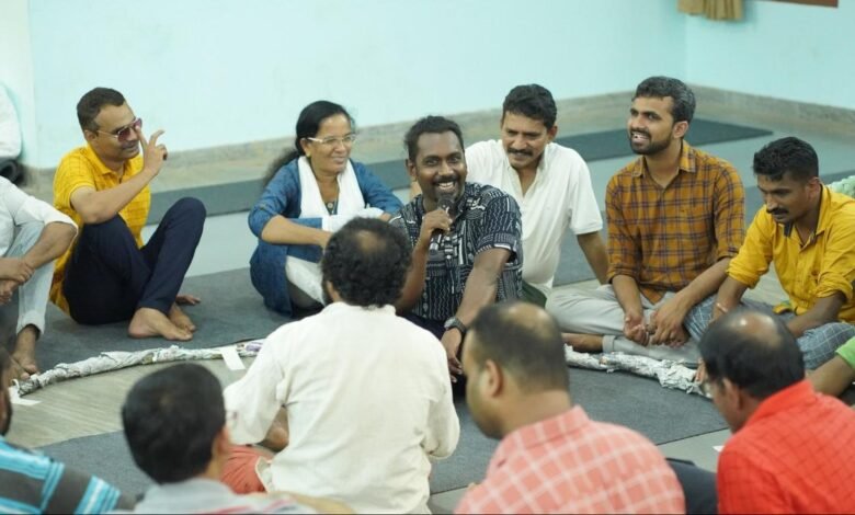Malayalam documentary ‘Natakantham’, which chronicles a theatre workshop for the visually challenged, gets selected for a film festival in Columbia