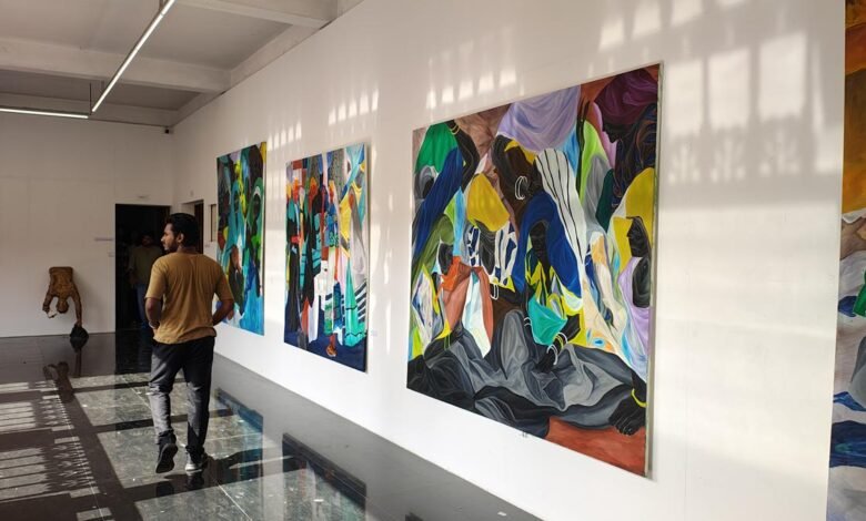 Room Without Walls by students of CFA in Thiruvananthapuram is a coherent display of diverse identities