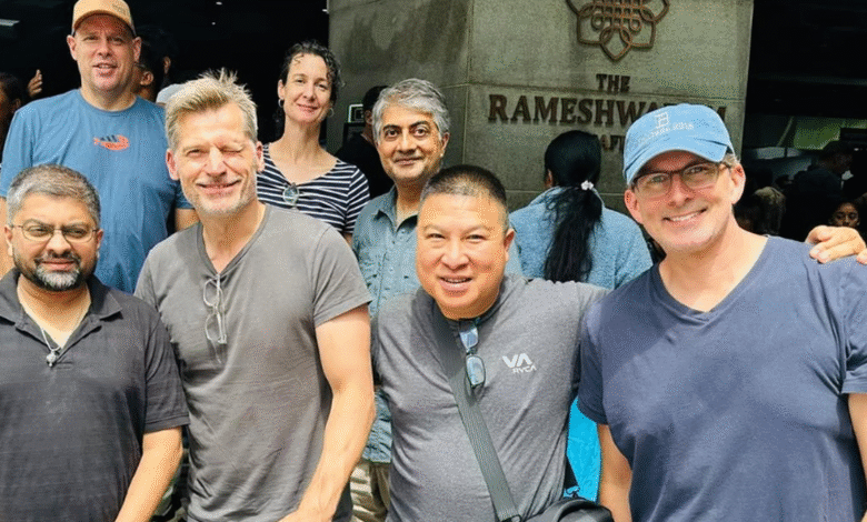 ‘Game of Thrones’ star Nikolaj Coster-Waldau spotted at Bengaluru’s Rameshwaram Cafe