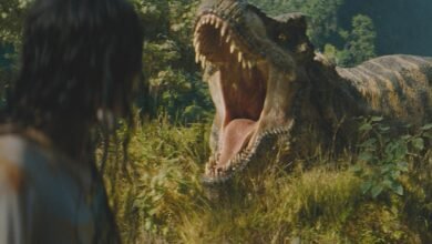 ‘Jurassic World Rebirth’ movie review: Join Scarlett Johansson, Mahershala Ali, and Jonathan Bailey on a dino-stuffed thrill ride