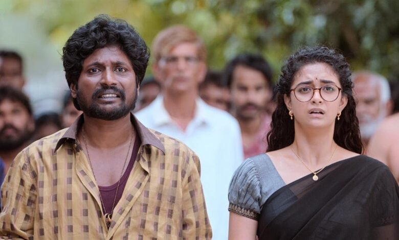 ‘Uppu Kapurambu’ movie review: Keerthy Suresh and Suhas anchor a partly-entertaining dramedy on life and death