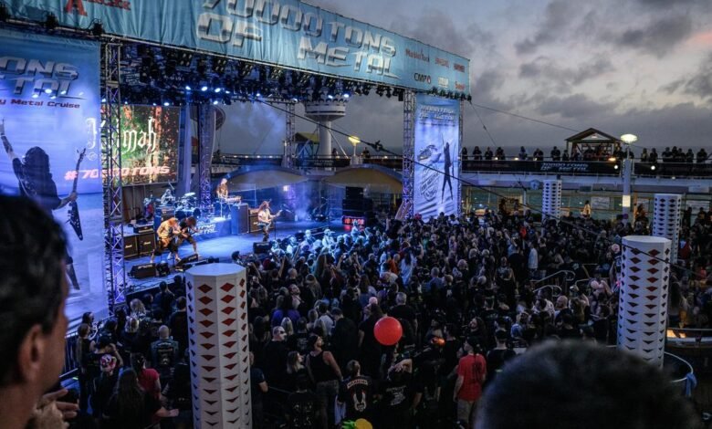 70000TONS of Metal to rock the high seas again