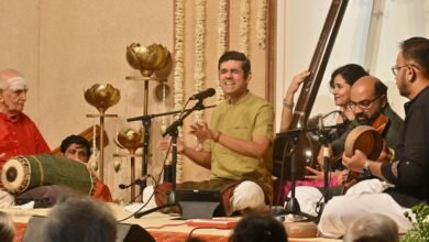 A Kathakali padam was the highlight of Sikkil Gurucharan’s recent concert